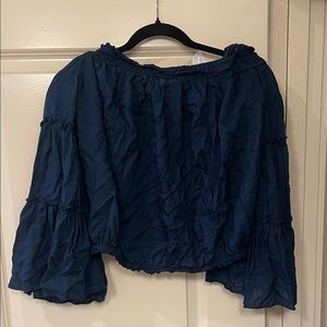 Free People Off the Shoulder Blouse